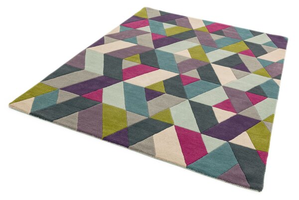 Barevný koberec Mode Chevron Blue Green Rozměry: 120x170 cm