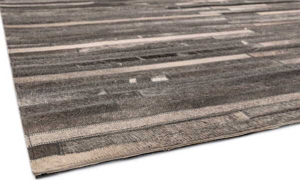 Hnědý koberec Peppers Dark Grey Stripe Rozměry: 120x170 cm