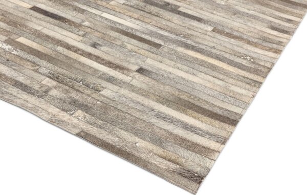 Béžový koberec Peppers Light Grey Stripe Rozměry: 160x230 cm