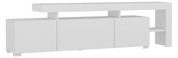 Hanah Home TV stolek Beliz s LED osvětlením bílý