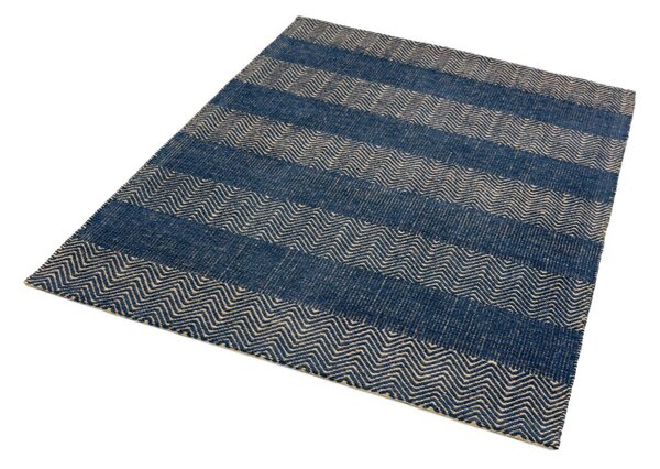 Modrý koberec Rebel Navy Blue Rozměry: 100x150 cm