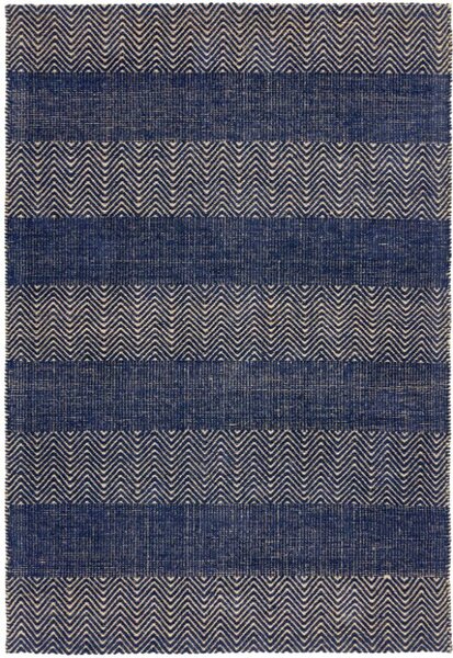 Modrý koberec Rebel Navy Blue Rozměry: 120x170 cm