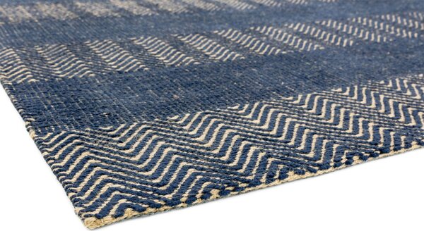 Modrý koberec Rebel Navy Blue Rozměry: 100x150 cm
