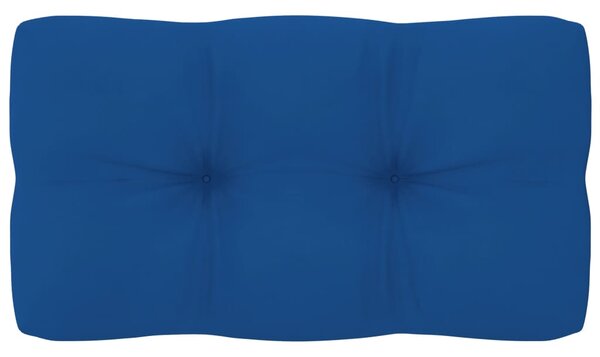 Poduška na pohovku z palet královsky modrá 70 x 40 x 10 cm