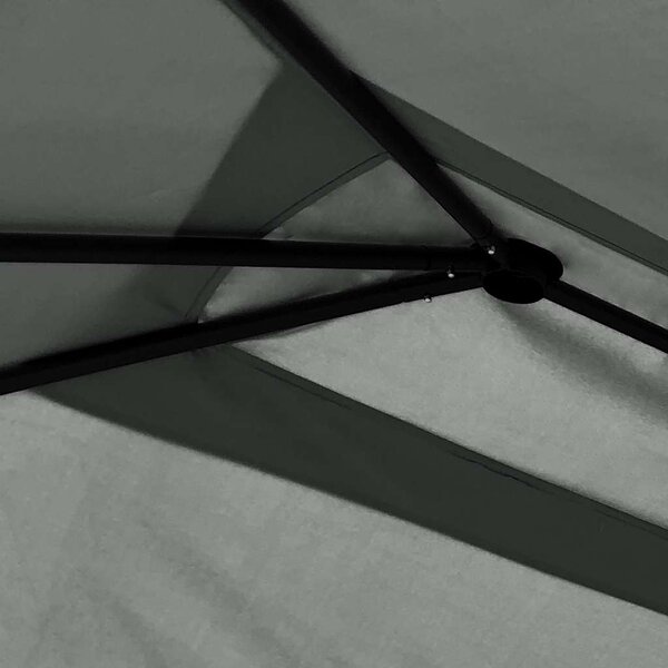Altán 2,98 x 5,3 x 2,59 m antracitový 160 g/m² 313622