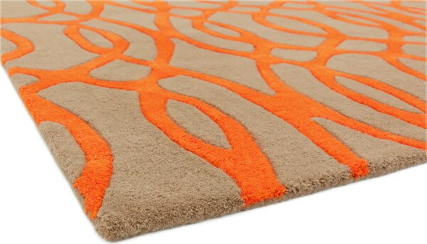 Oranžový koberec Blondie Wire Orange Rozměry: 120x170 cm