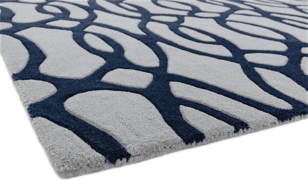 Modrý koberec Blondie Wire Blue Rozměry: 70x240 cm