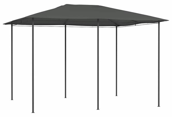 Altán 3 x 4 x 2,6 m antracitový 160 g/m² 313616