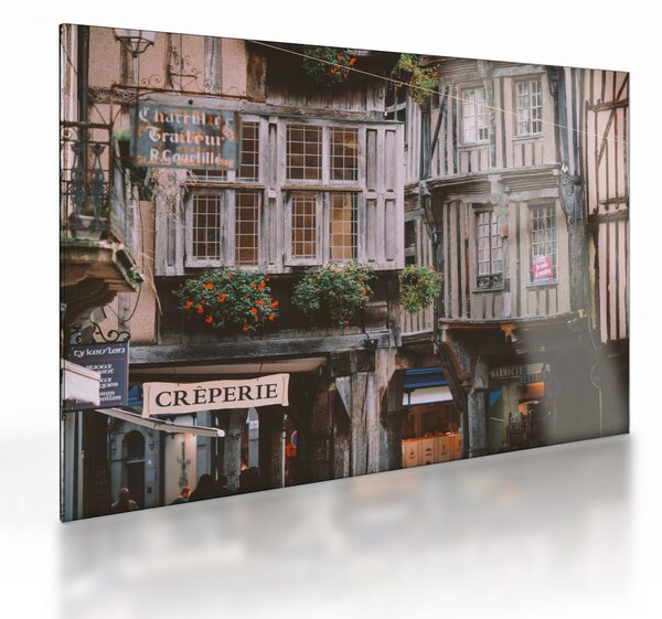 Skleněný obraz - Creperie (70x50 cm)