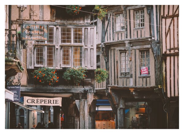 Skleněný obraz - Creperie (70x50 cm)