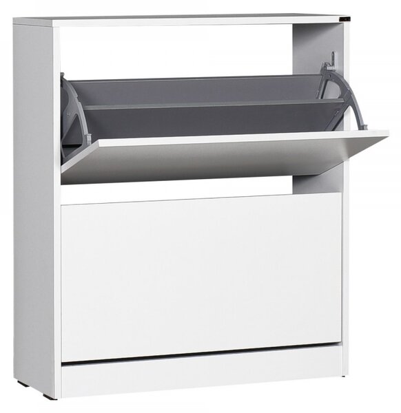 Hanah Home Botník Choros 73x84 cm bílý