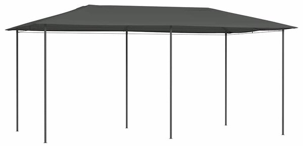Altán 2,98 x 5,3 x 2,59 m antracitový 160 g/m² 313622