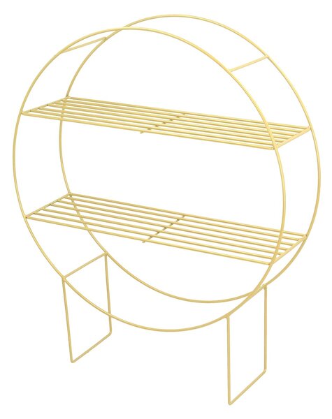 Stojan - polička Chicago gold výška 60,5cm