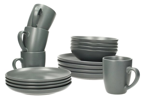 Sada nádobí Vivo Dark Grey 4/16