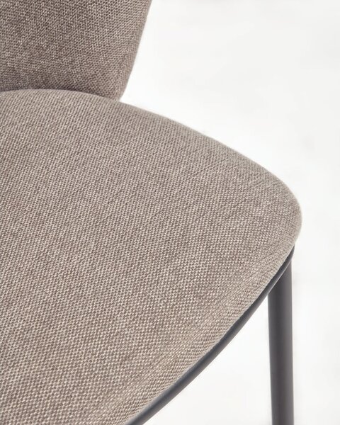 Světle hnědá barová židle (výška sedáku 65 cm) Ciselia – Kave Home