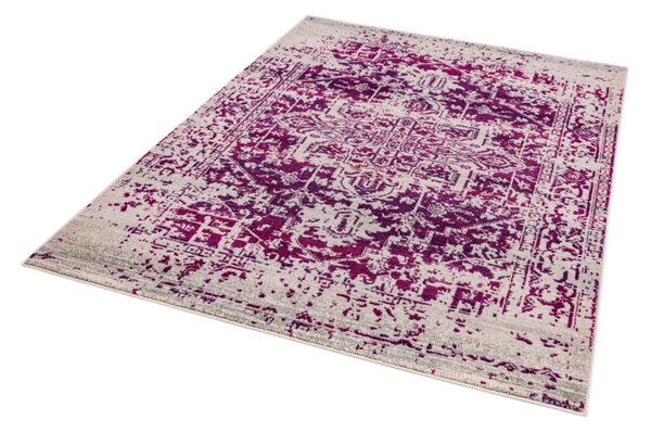Růžový koberec Dinamo Oriental Fuchsia Rozměry: 120x170 cm