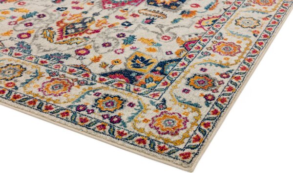 Barevný koberec Dinamo Oriental White Multi Rozměry: 120x170 cm