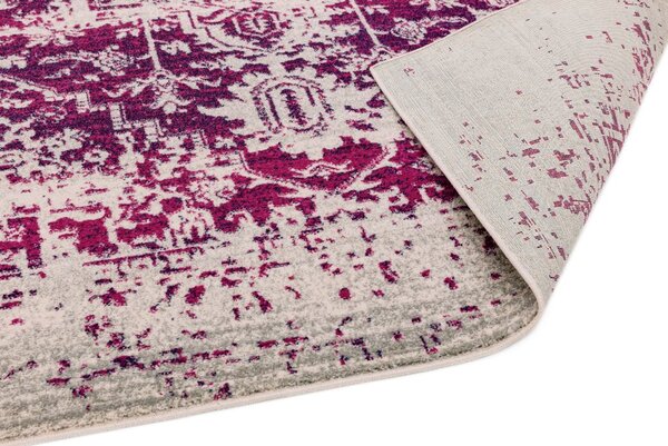 Růžový koberec Dinamo Oriental Fuchsia Rozměry: 120x170 cm