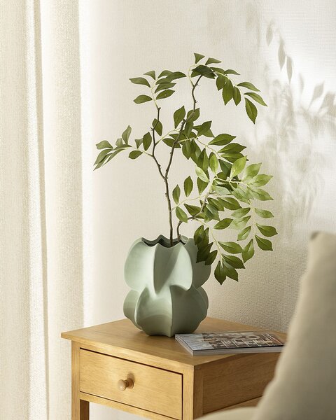 Dekorativní větvička Green Leaf 80 cm