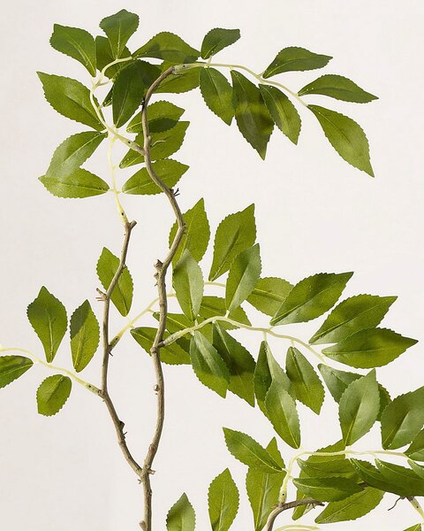 Dekorativní větvička Green Leaf 80 cm