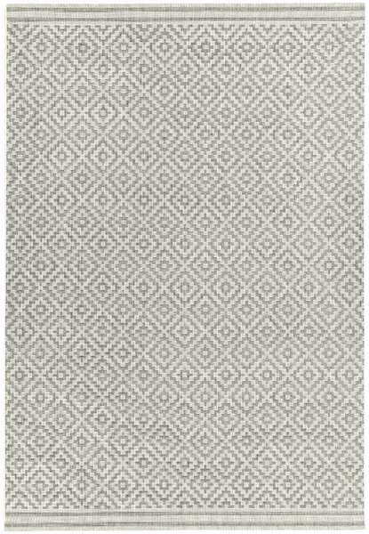 Šedý koberec Granton Diamond Grey Rozměry: 80x150 cm