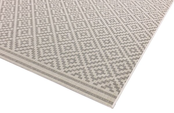 Šedý koberec Granton Diamond Grey Rozměry: 80x150 cm
