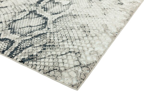 Šedý koberec Ston Snake Rozměry: 80x150 cm