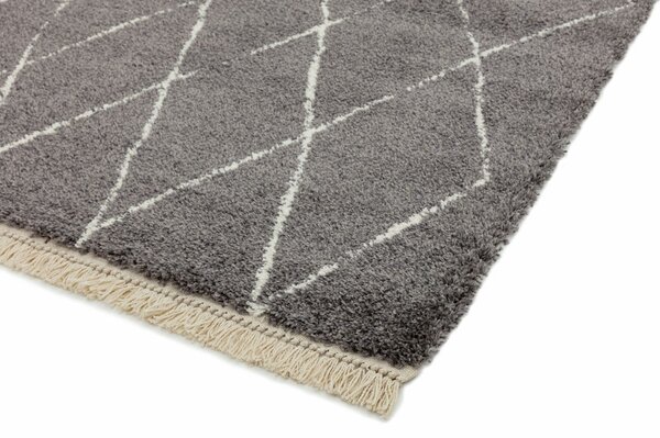 Šedý koberec Lever Grey Diamond Rozměry: 200x290 cm