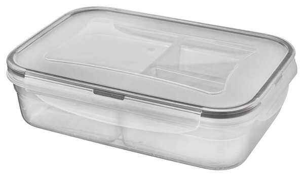 Orion Krabička na jídlo LOCK&LOCK, 3 sekce, 1 L, 21x15x6cm