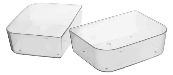 Orion Krabička na jídlo LOCK&LOCK, 2 sekce, 1 L, 21x15x6cm