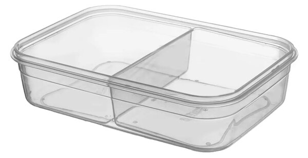 Orion Krabička na jídlo LOCK&LOCK, 2 sekce, 1 L, 21x15x6cm