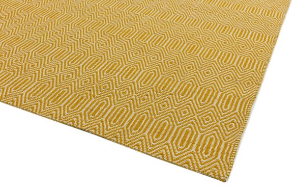 Žlutý koberec Darisi Mustard Rozměry: 100x150 cm
