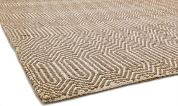 Hnědý koberec Darisi Taupe Rozměry: 66x200 cm