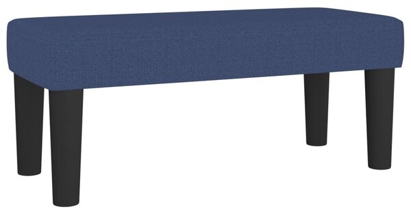 Box spring postel s matrací modrá 80x200 cm textil 3136635