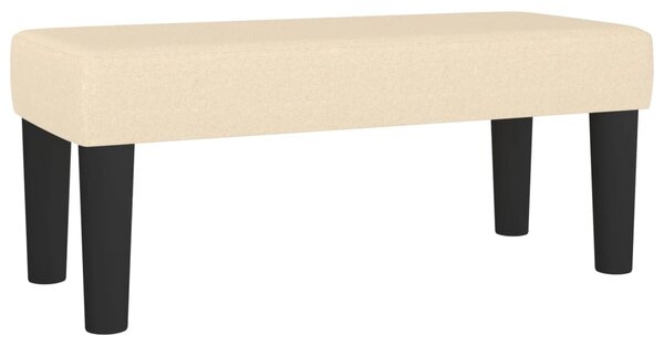 Box spring postel s matrací krémová 80 x 200 cm textil 3136794