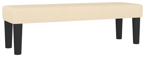 Box spring postel s matrací krémová 140x190 cm textil 3136674
