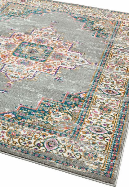 Barevný koberec Dickinson Medallion Grey Rozměry: 160x230 cm