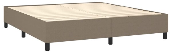 Box spring postel s matrací taupe 160x200 cm textil 3136849