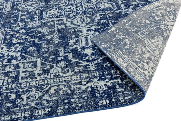 Modrý koberec Dinamo Oriental Navy Rozměry: 120x170 cm
