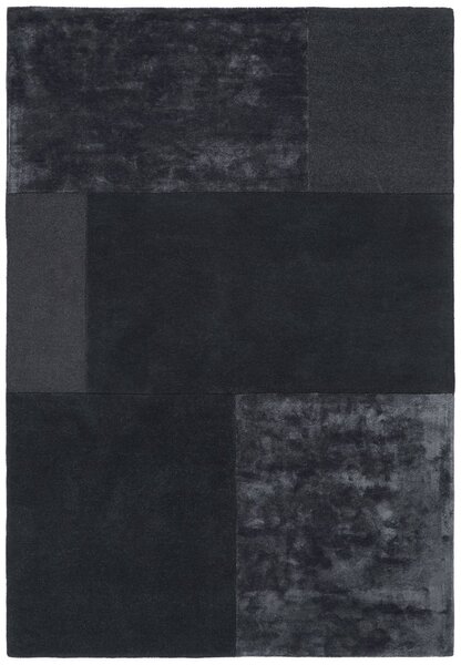 Černý koberec Kitkat Charcoal Rozměry: 120x170 cm