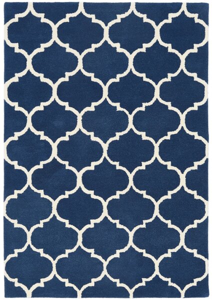 Modrý koberec Swans Ogee Blue Rozměry: 120x170 cm