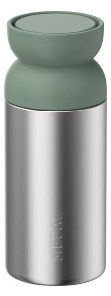 Termo hrnek z nerezové oceli ve stříbrné barvě/šalvějově zelený 350 ml Ellipse – Mepal