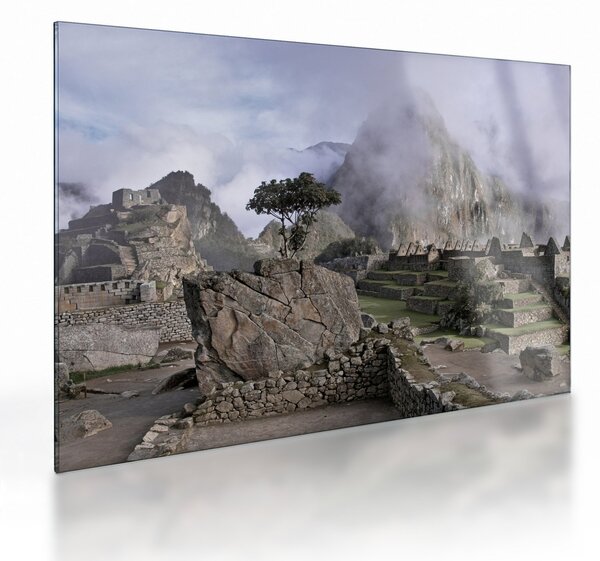 Skleněný obraz - Machu Picchu (70x50 cm)