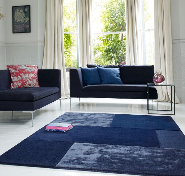 Modrý koberec Kitkat Navy Rozměry: 120x170 cm