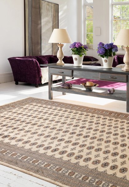Béžový koberec Monyl Beige Rozměry: 60x180 cm