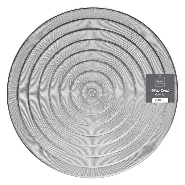 Plastové prostírání ø 40 cm Oriental – douceur d'intérieur