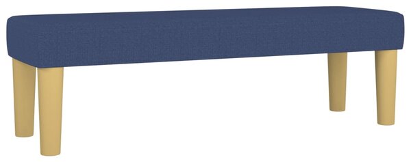 Box spring postel s matrací modrá 180x200 cm textil 3137419