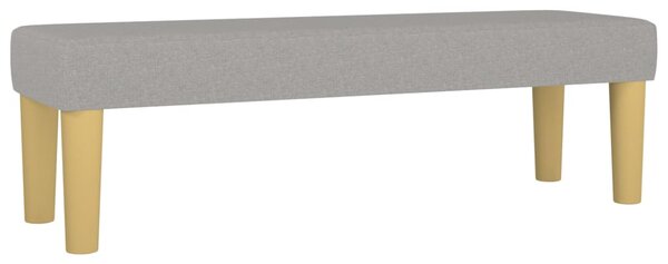 Box spring postel s matrací světle šedá 140 x 200 cm textil 3137077