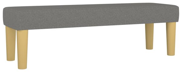 Box spring postel s matrací tmavě šedá 200x200 cm textil 3137102