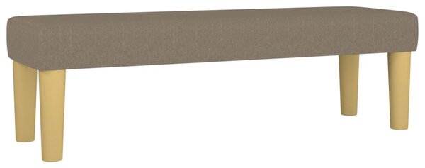 Box spring postel s matrací taupe 200x200 cm textil 3137345